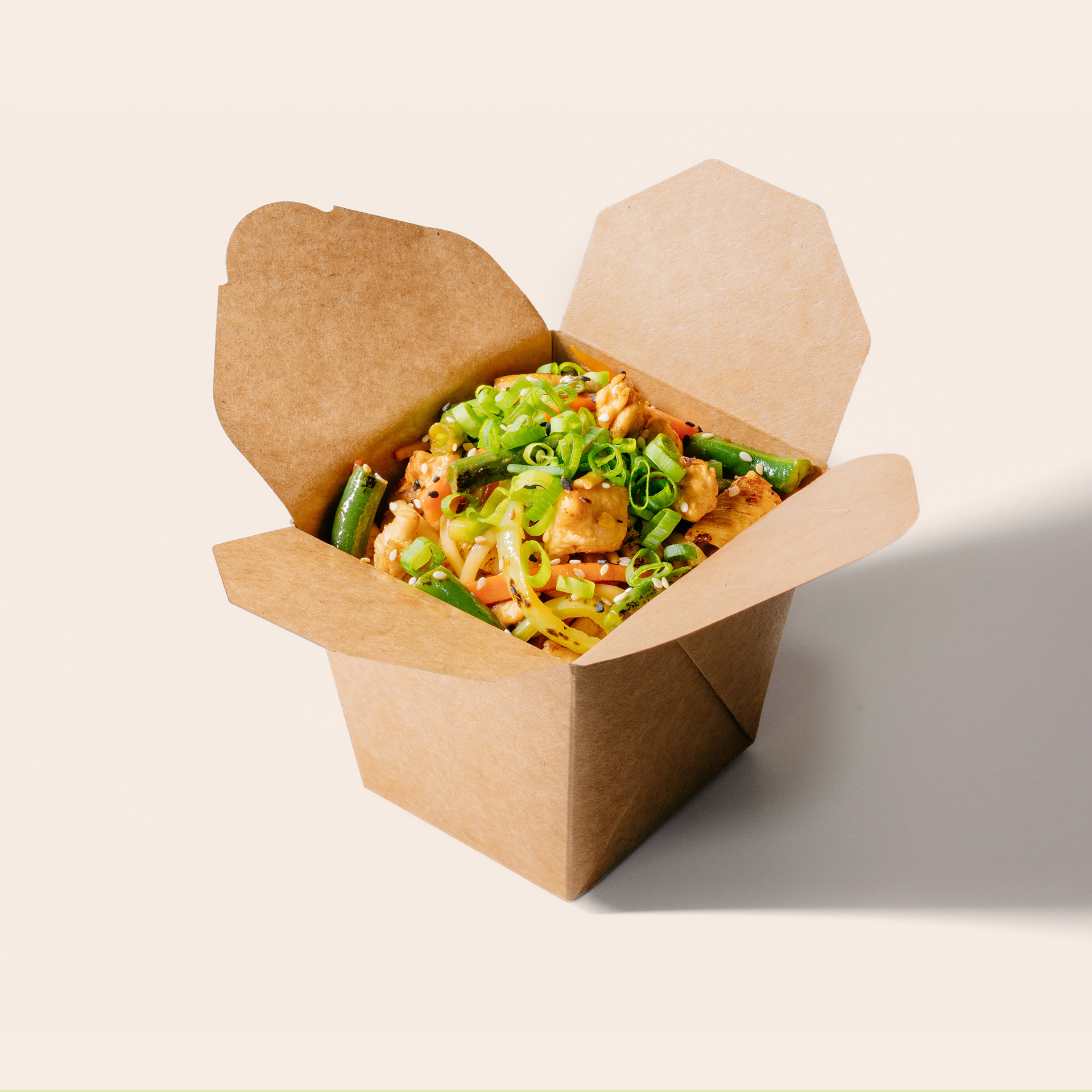 Chicken noodles