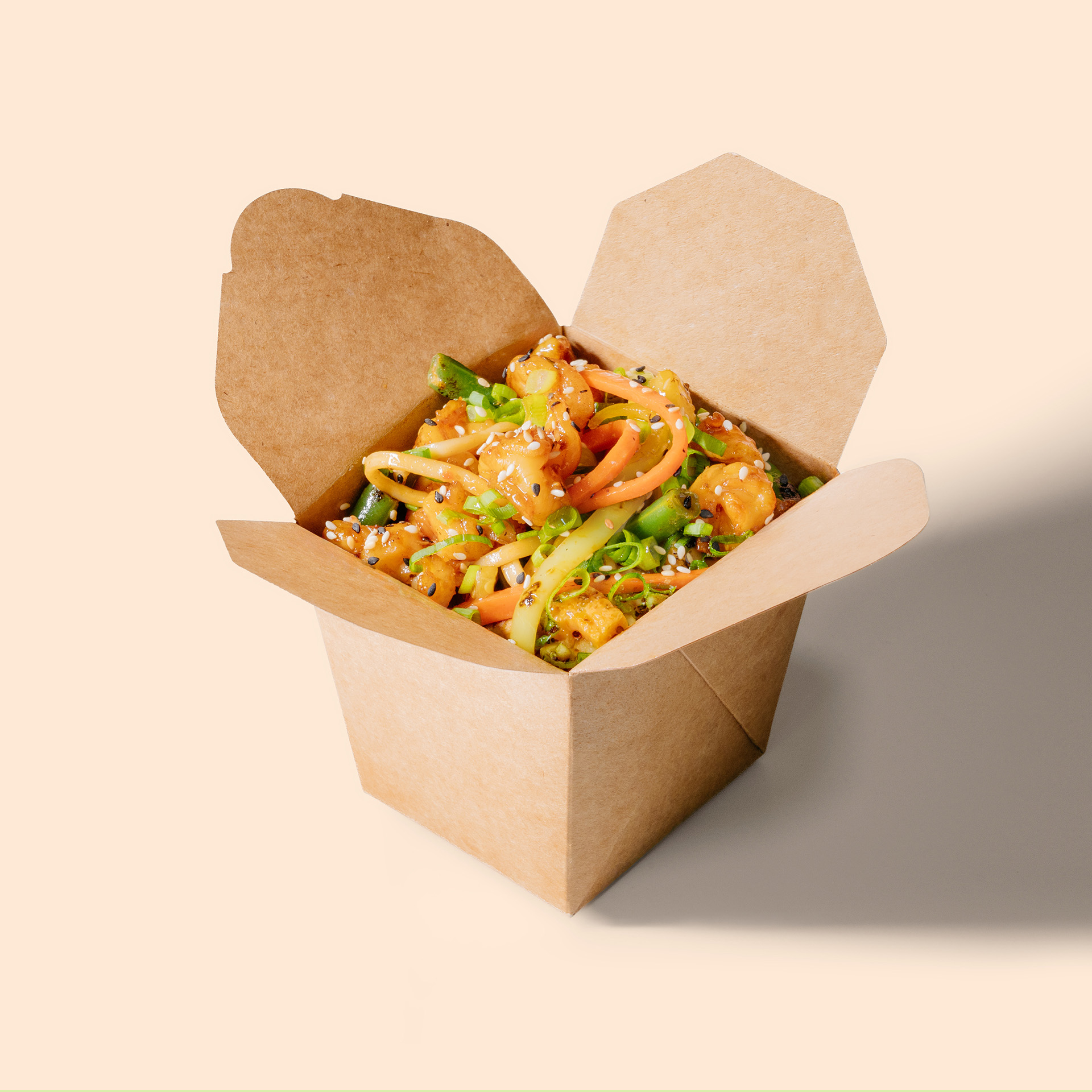 Shrimp noodles