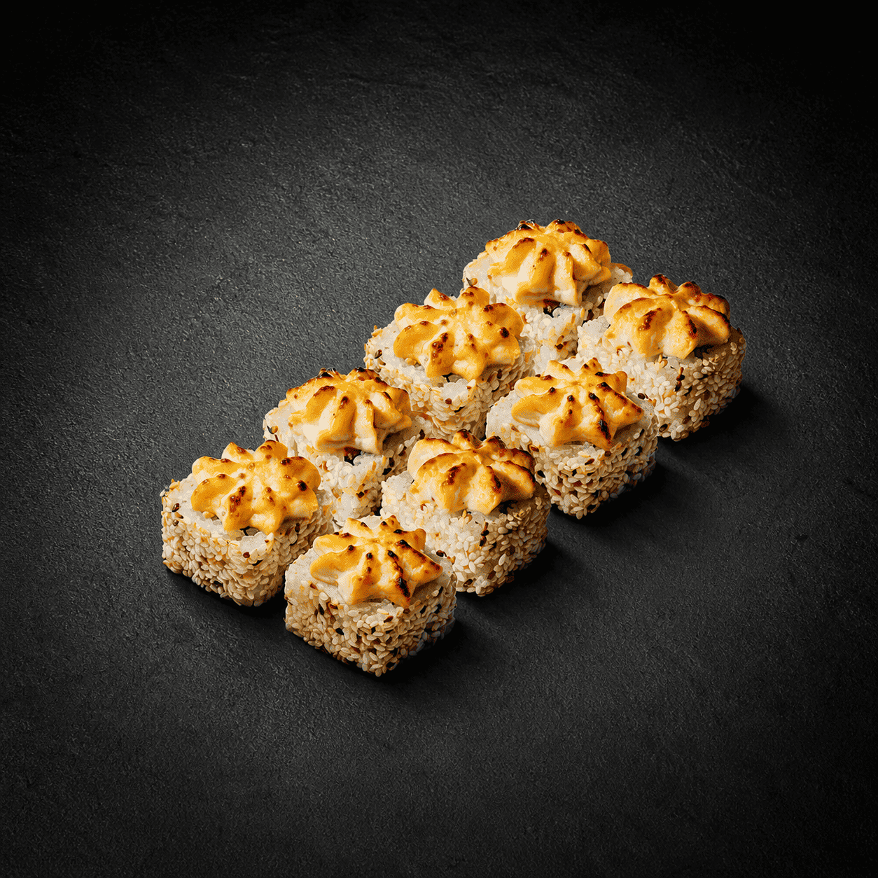 Warm crab roll