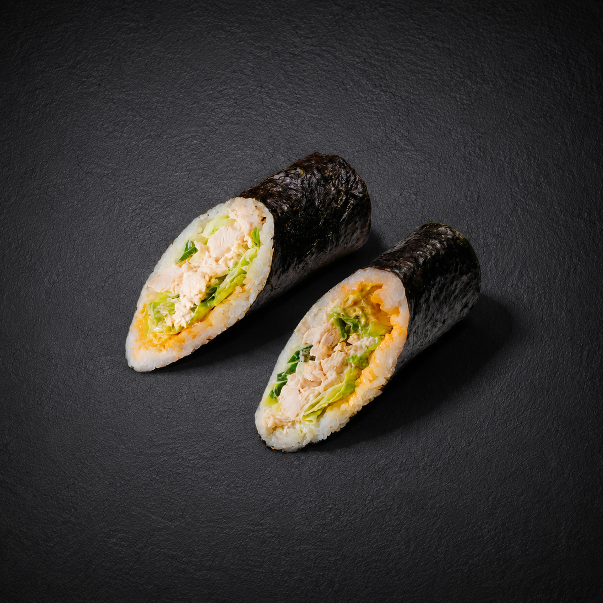 Sushirito with salmon