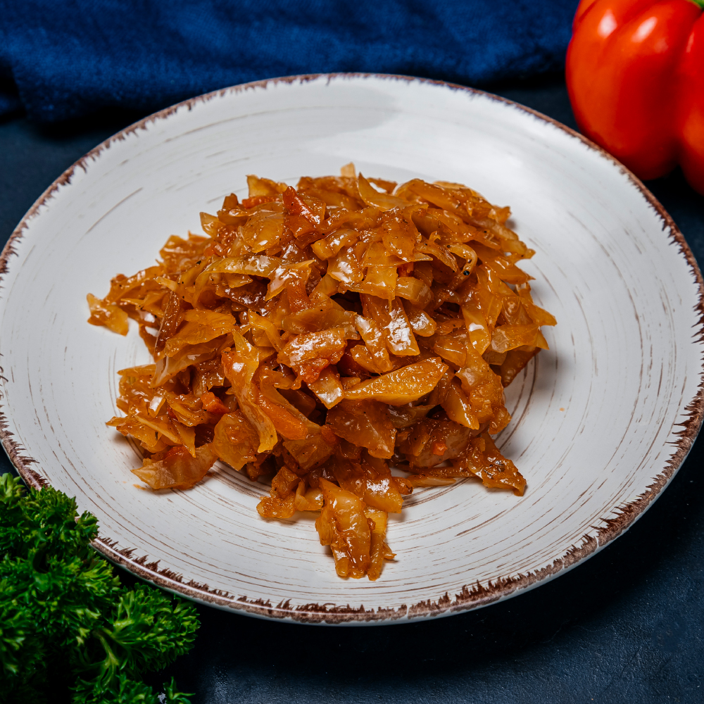 Капуста тушкована