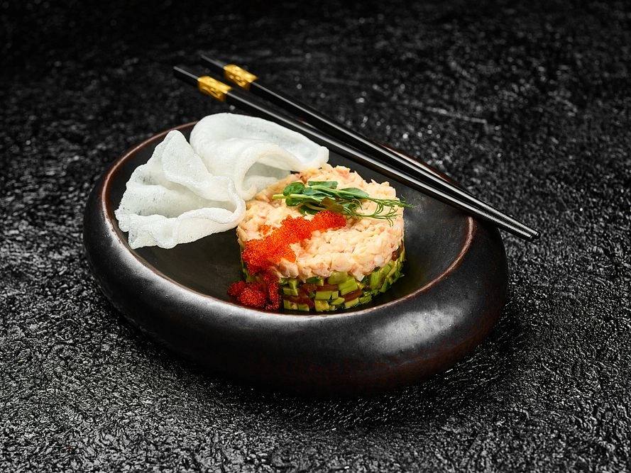 Тартар з креветкою