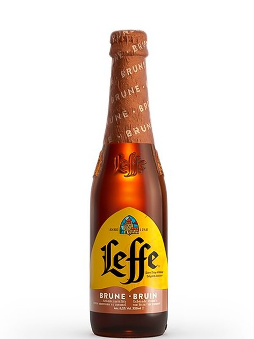 Д Пиво Leffe brown 0,330 мл скло