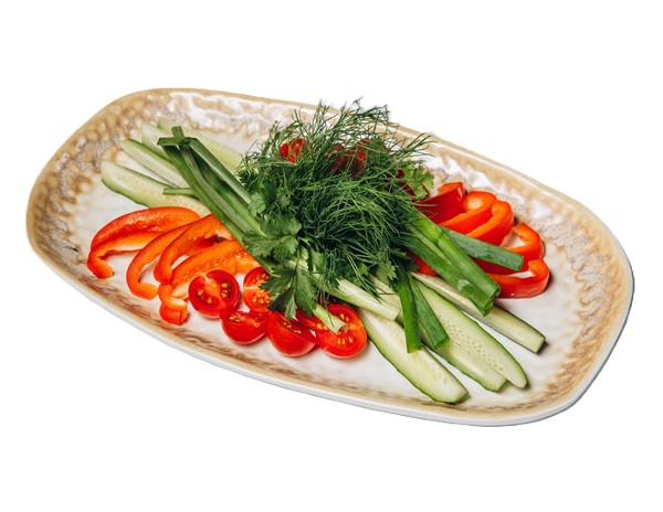 Букет з овочів з ароматною зеленню