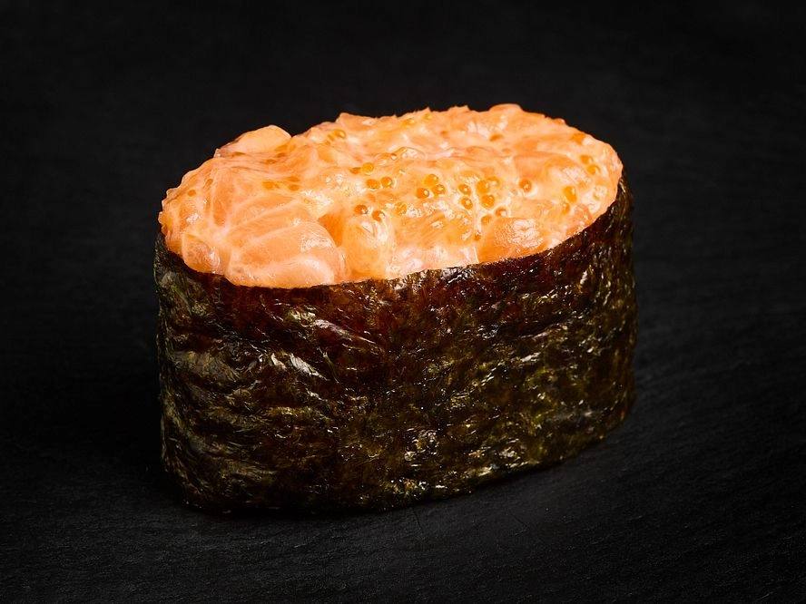 Гункан лосось