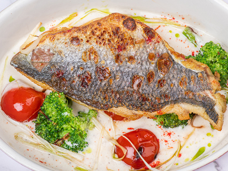 Філе дорадо по-середземноморськи