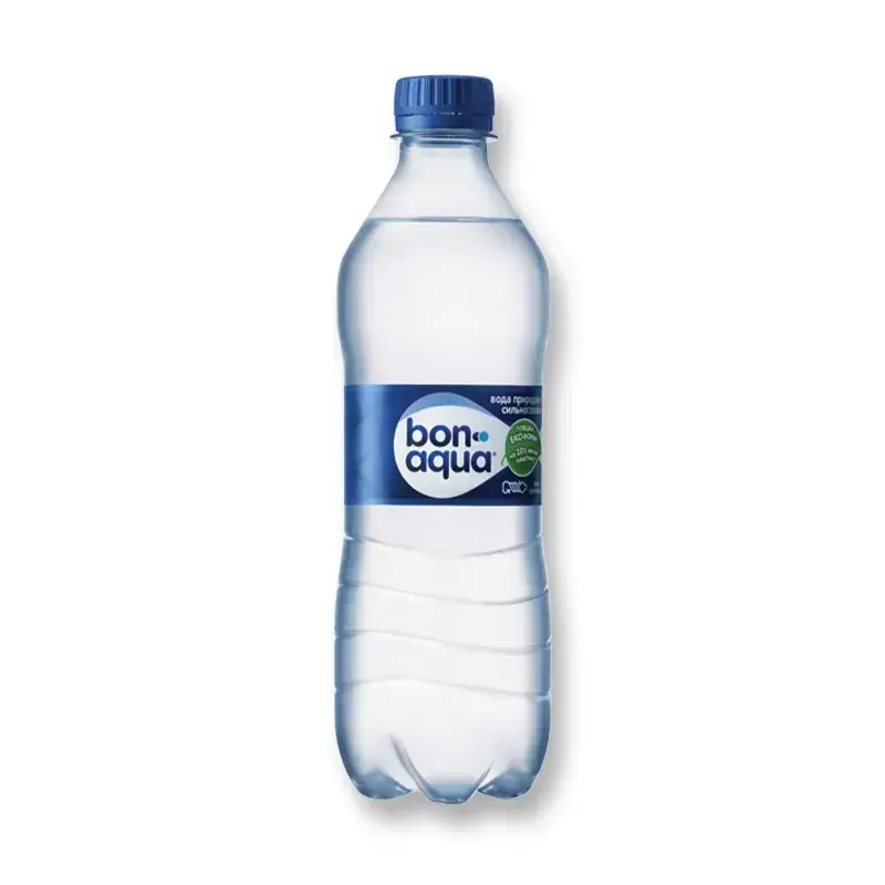 Напій BonAqua 0.5 л. сильногазована