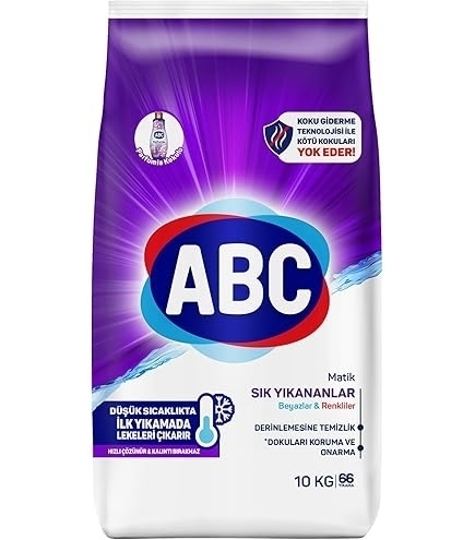 001011 ABC Detergent Praf 10 kg /1 VIOLET
